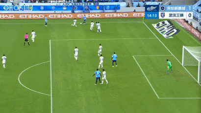 深圳新鹏城5-2大胜武汉三镇，韦斯利、本科维奇